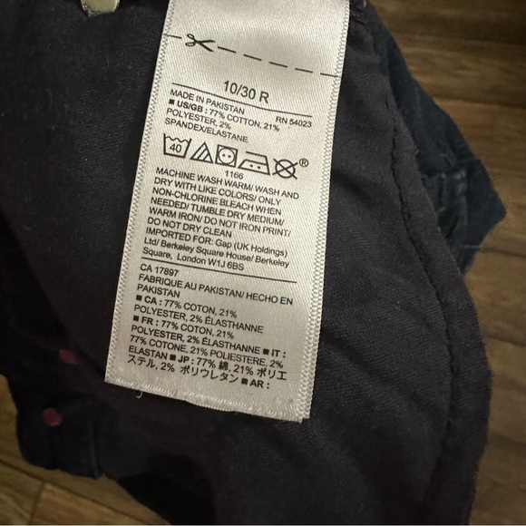 Gap dark blue jean leggings - Picture 5 of 5